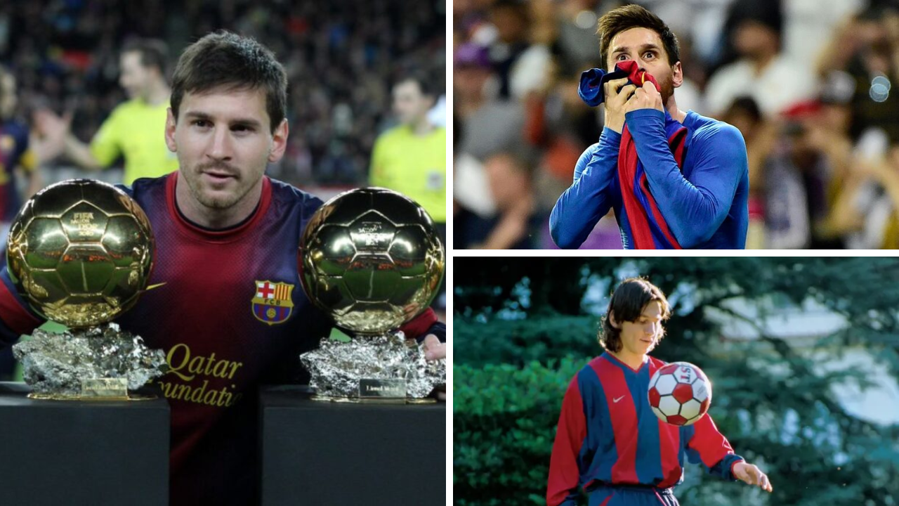 ¿Cuántos años estuvo Messi en el Barcelona?