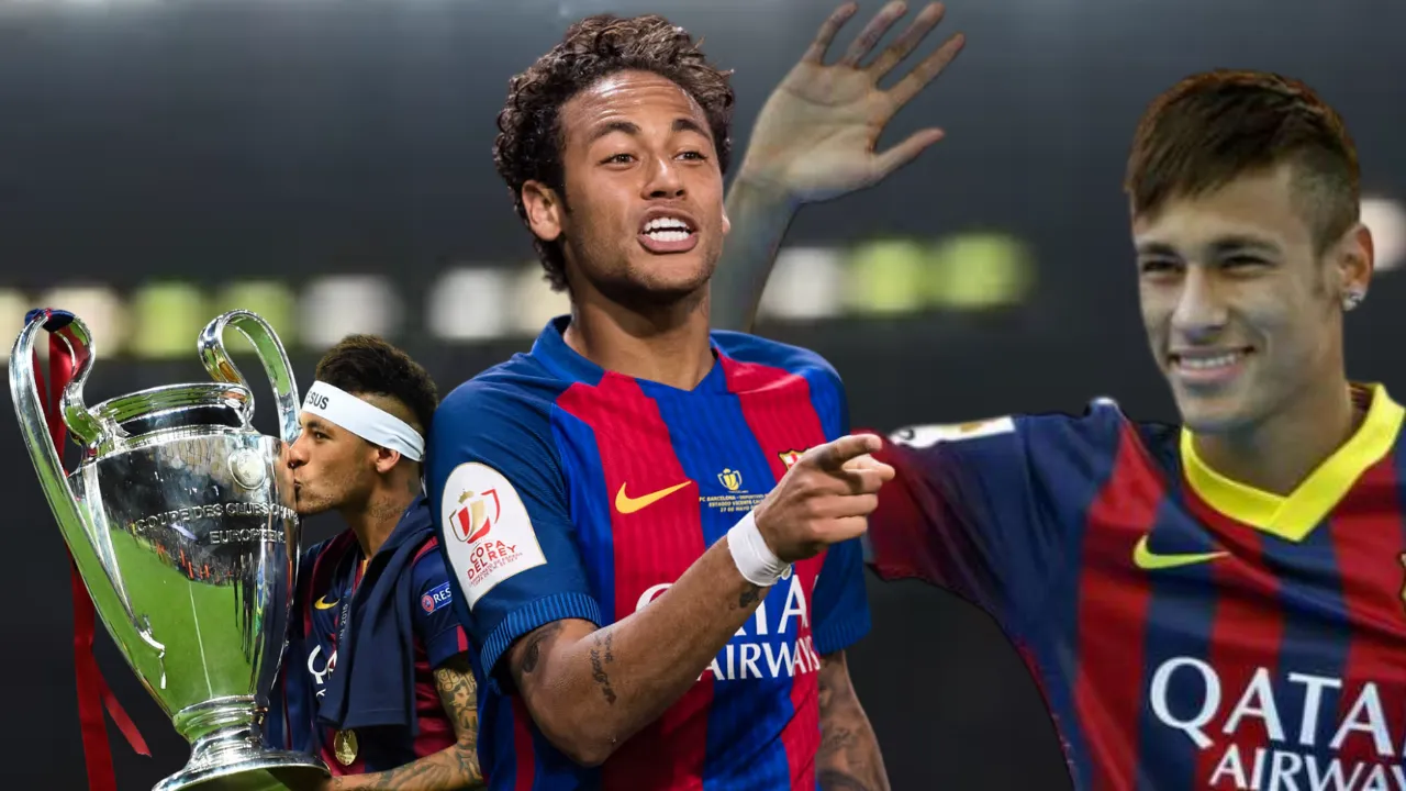 ¿Cuántos años estuvo Neymar Júnior en el FC Barcelona?