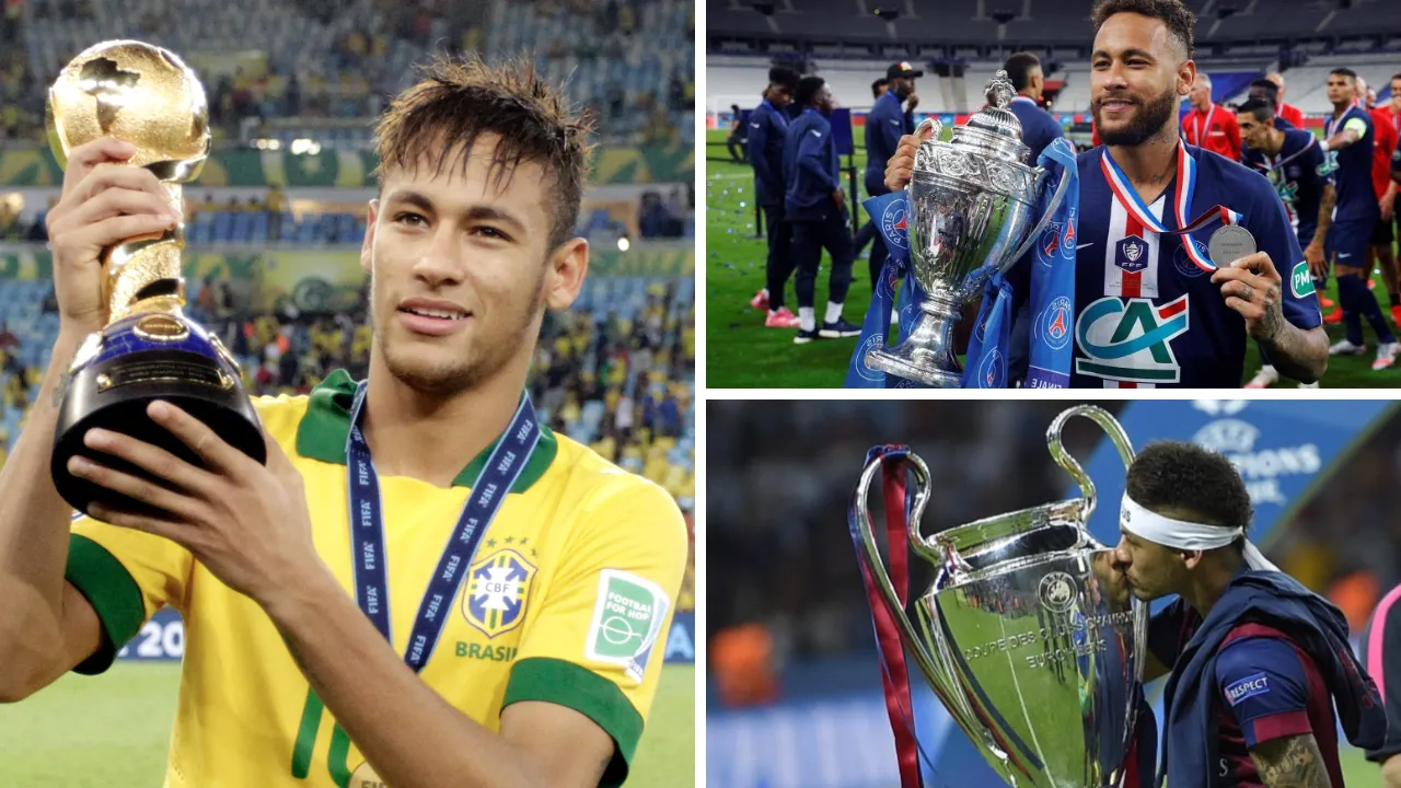 ¿Cuántos títulos ganó Neymar Júnior? Palmarés completo del astro brasileño