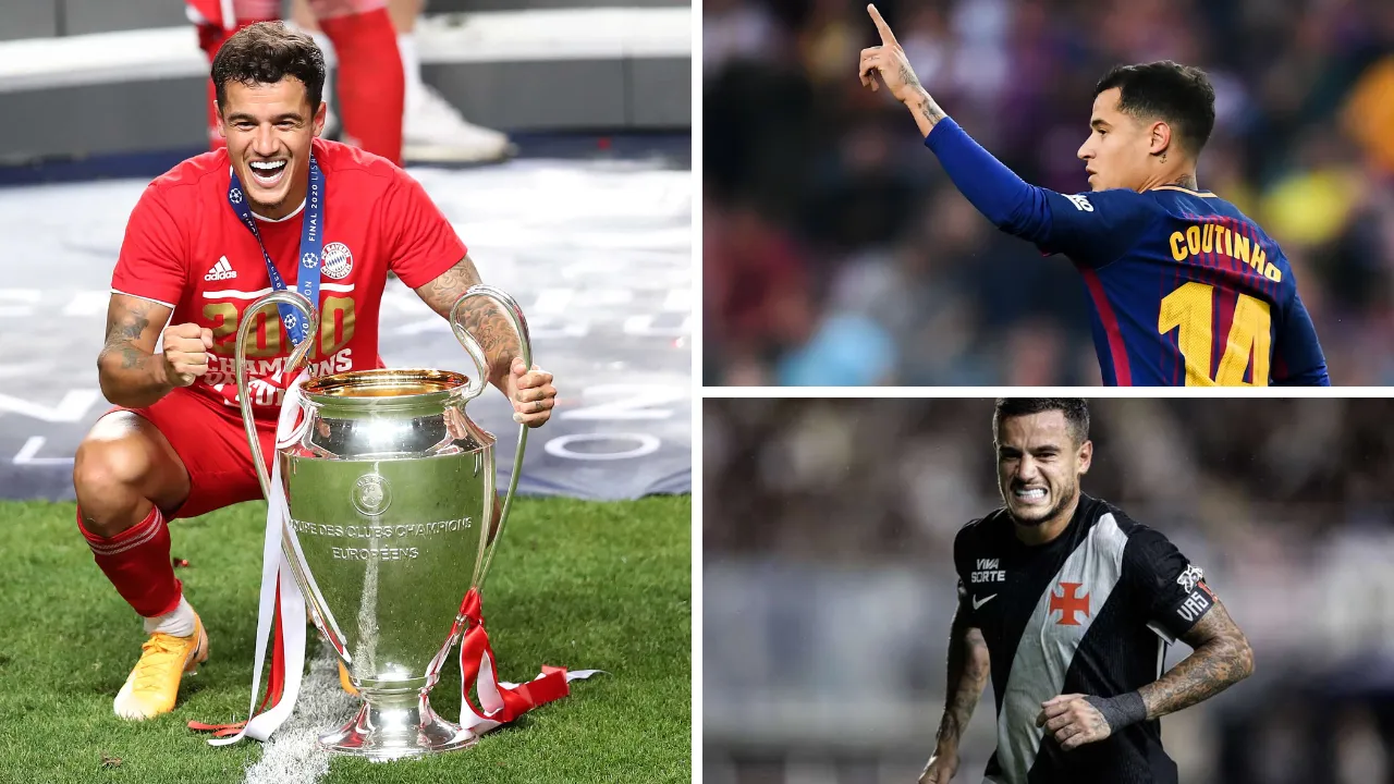 ¿Cuántos títulos ganó Philippe Coutinho?