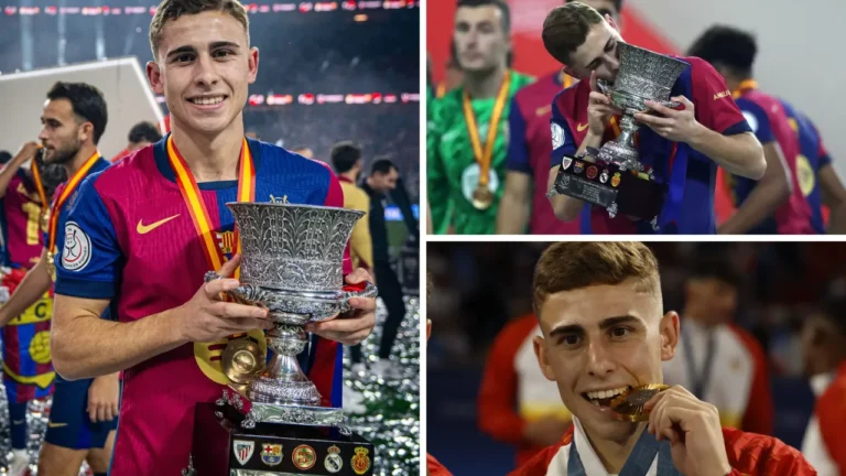 ¿Cuántos títulos ha ganado Fermín López?