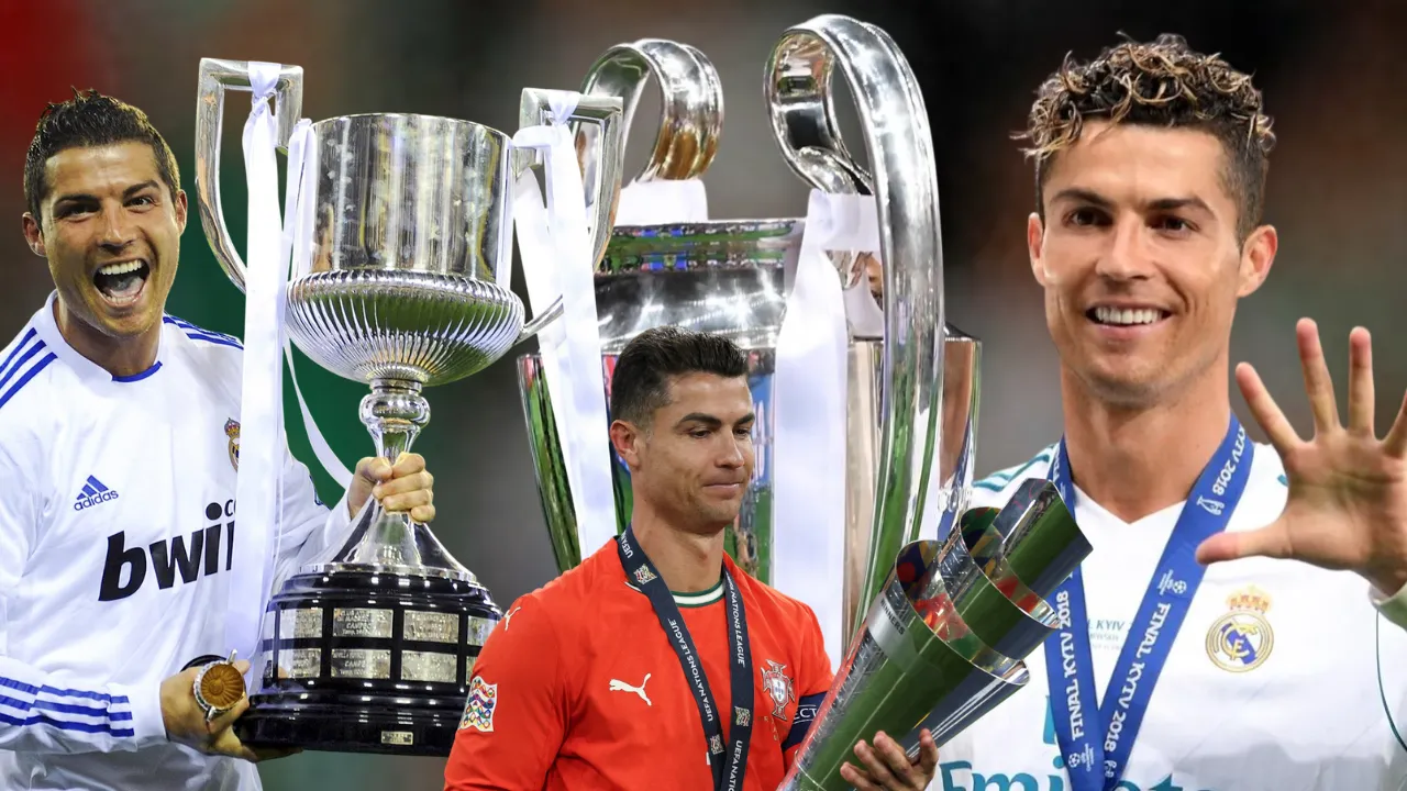 ¿Cuántos títulos tiene Cristiano Ronaldo