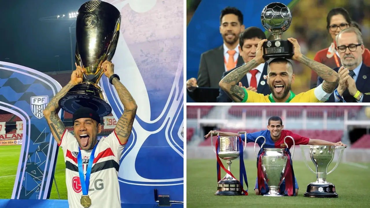 ¿Cuántos títulos tiene Dani Alves?