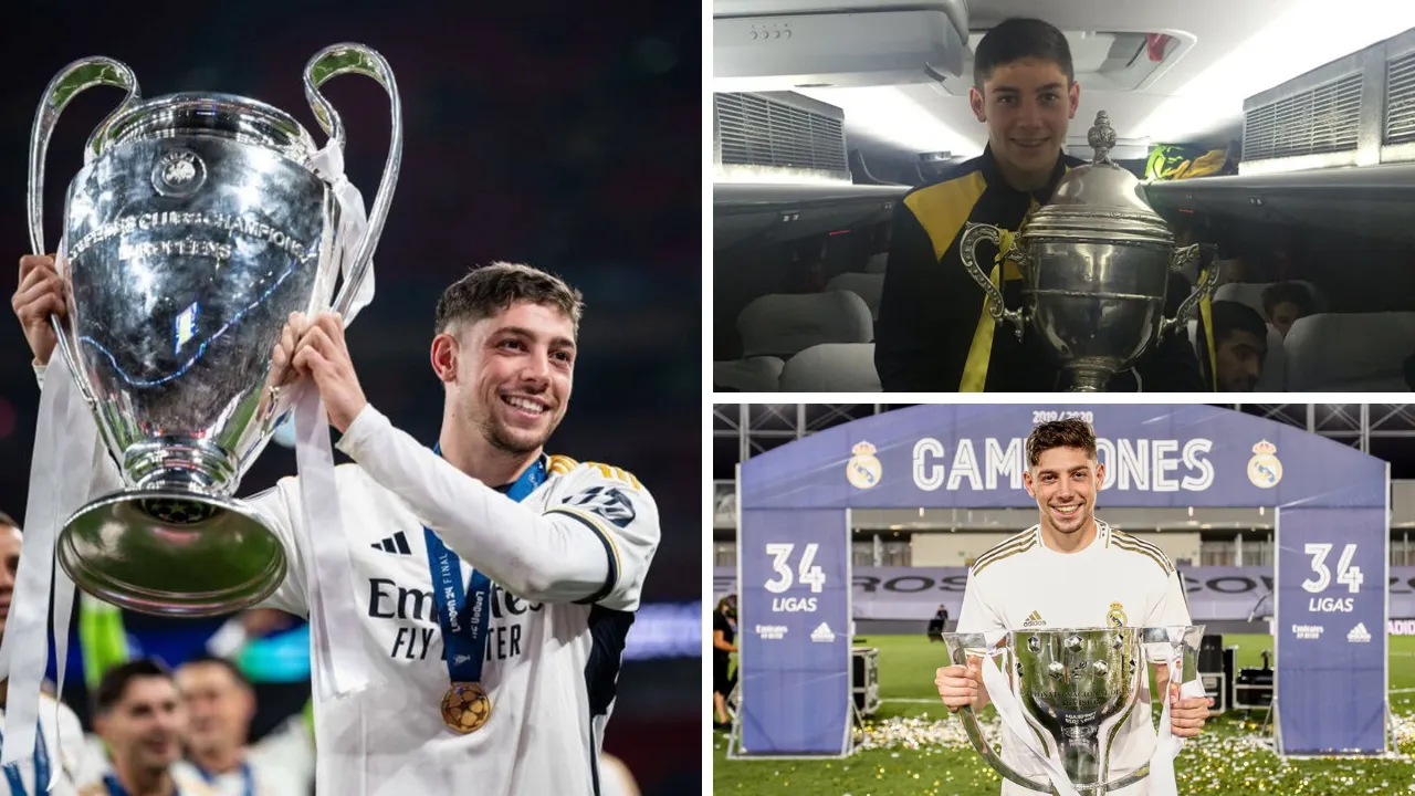 ¿Cuántos títulos tiene Federico Valverde?