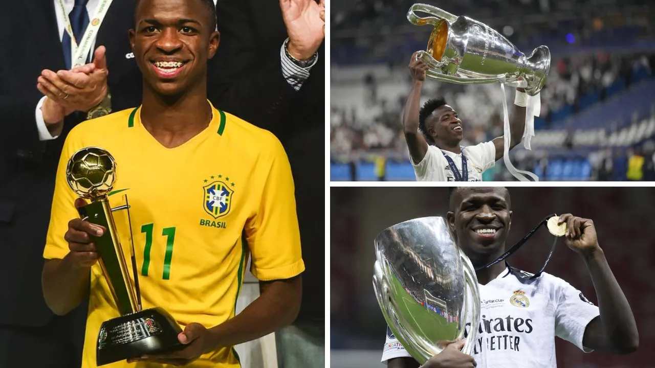 ¿Cuántos títulos tiene Vinícius Júnior en total?