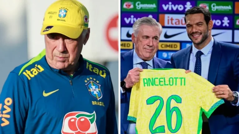 Brasil fija fecha de renovación de Carlo Ancelotti
