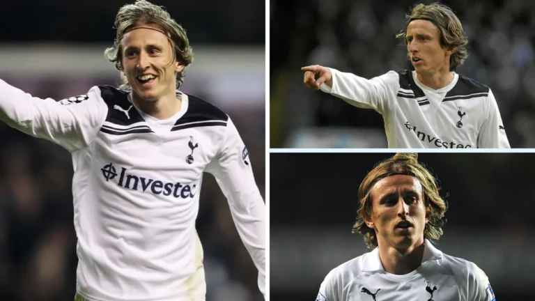 Luka Modrić en el Tottenham Hotspur FC, trayectoria, palmares y estadísticas