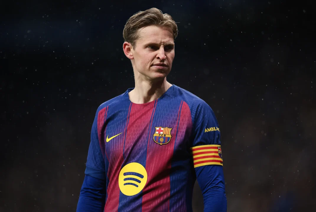 Frenkie de Jong con la camiseta del Barcelona