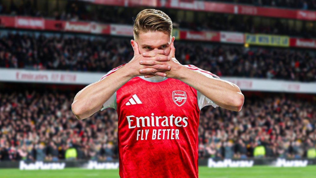 Viktor Gyökeres con camiseta del Arsenal