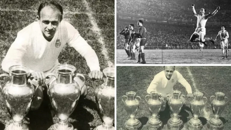 ¿Cuántas UEFA Champions League ganó Alfredo di Stéfano?