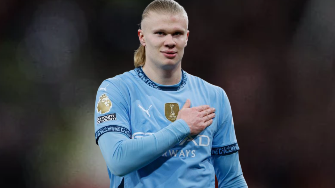 Erling Haaland con Manchester City y cláusula liberatoria