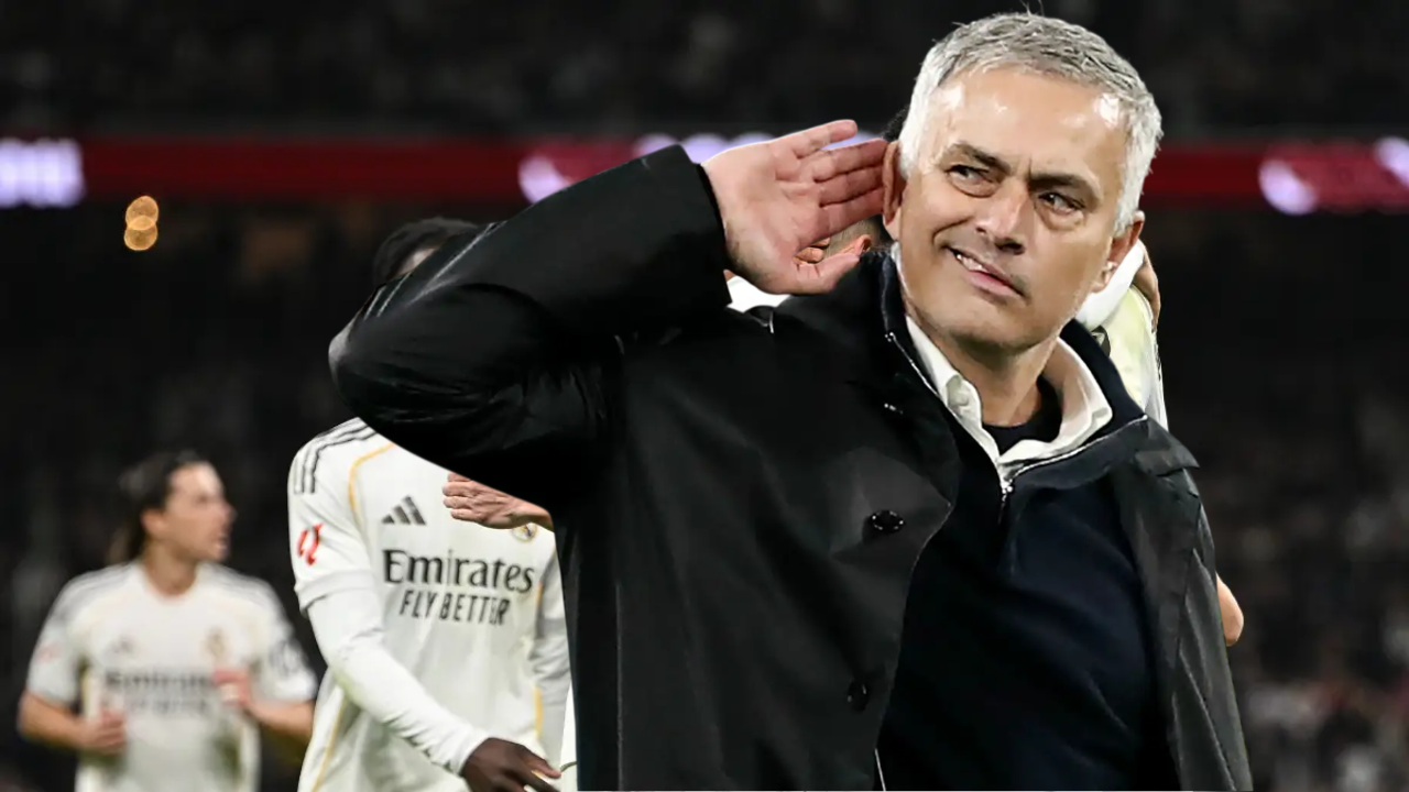 José Mourinho y Florentino Pérez en el Real Madrid